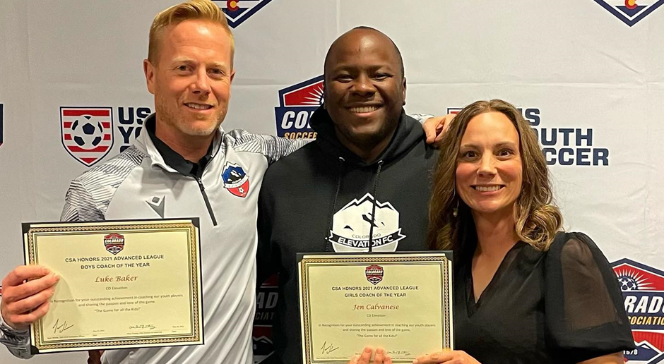 Elevation's 2021 Advanced Coaches of the Year